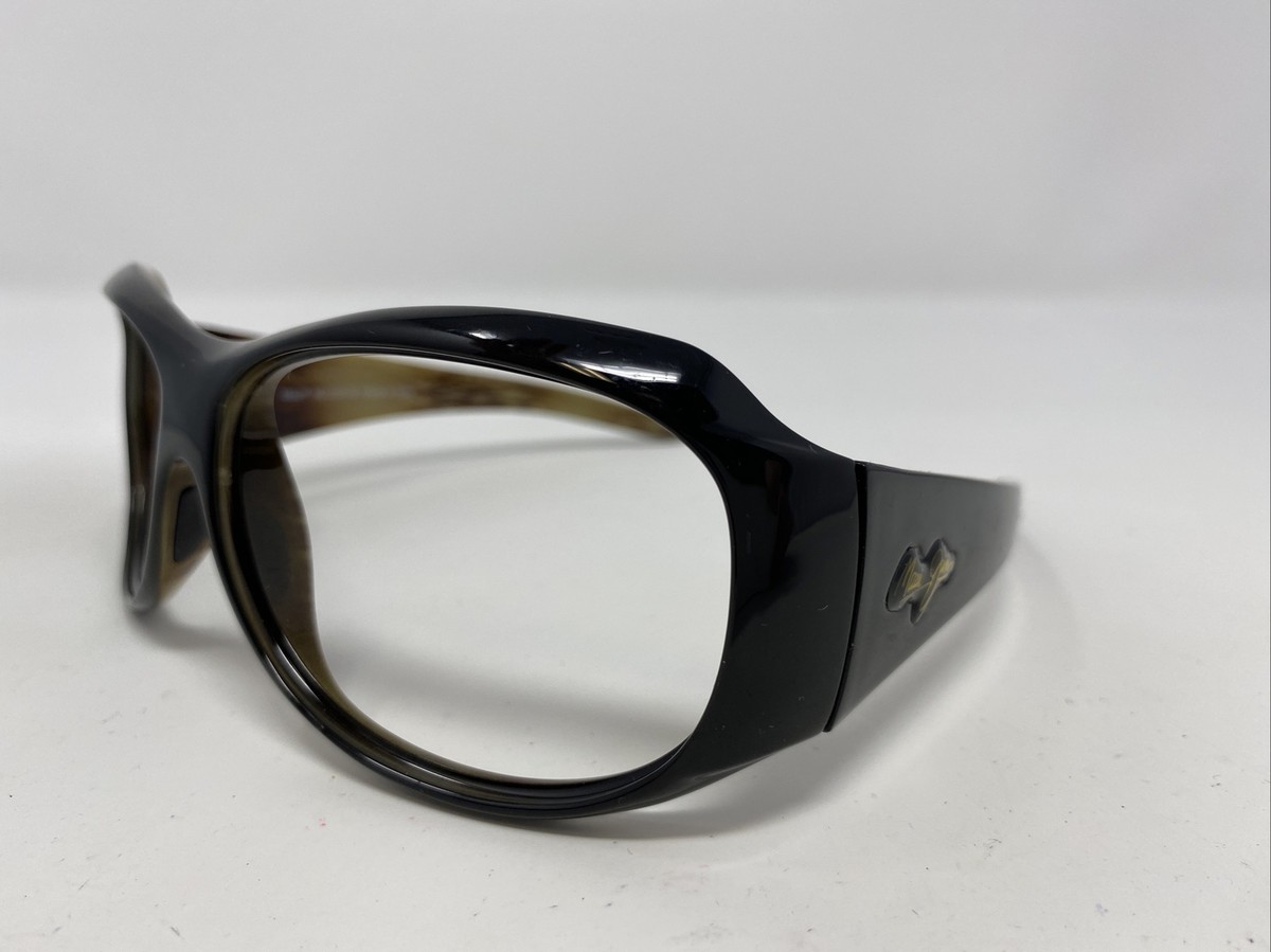Maui Jim Italy MJ-203-02 Black/Brown Fade Plastic Sunglasses Frame