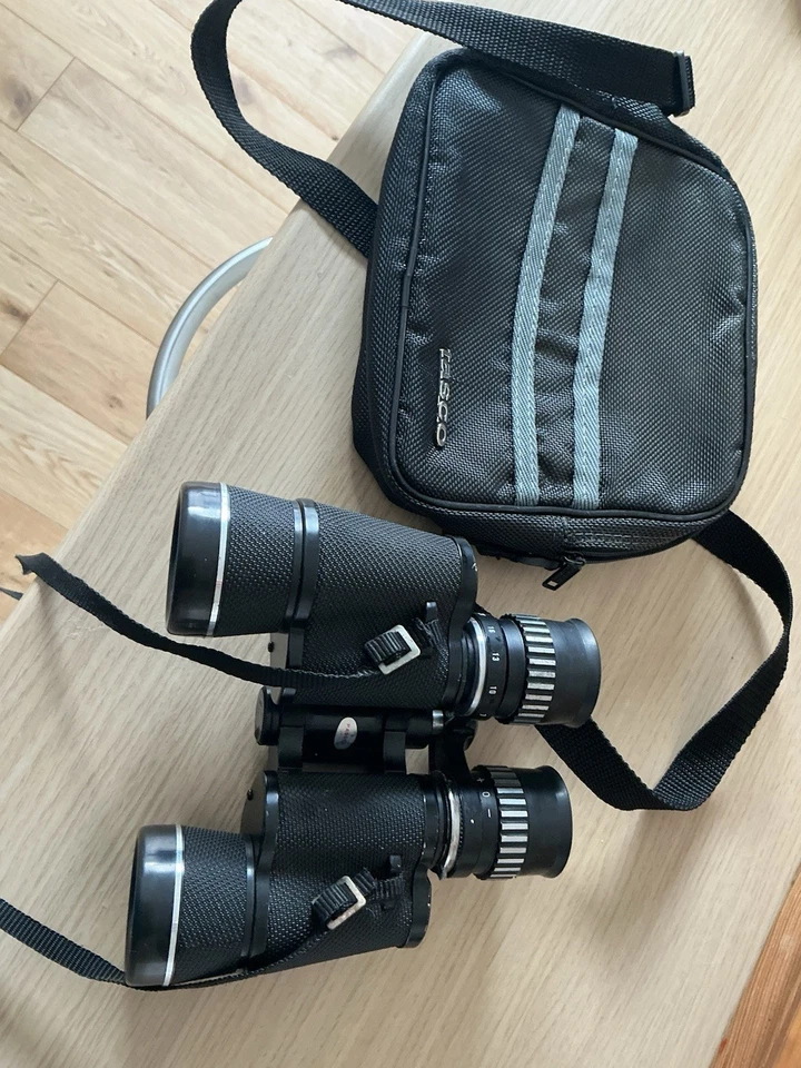 Tasco 7X - 21 x 40 Zoom Zip Focus Fully Coated Lens Binoculars & Case - Image 2 of 4