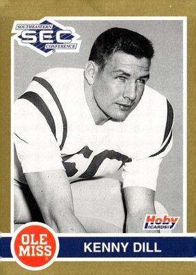 1991 Hoby Stars of the SEC #259 Kenny Dill