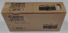 Canon AE-1 35mm SLR Film Camera and FD Lens 50mm 1:1.8 w/ Manuals NIB
