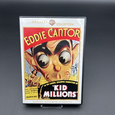 ''KID MILLIONS'' 1934 (b&w w/color) DVD Movie EDDIE CANTOR & ANN SOTHERN
