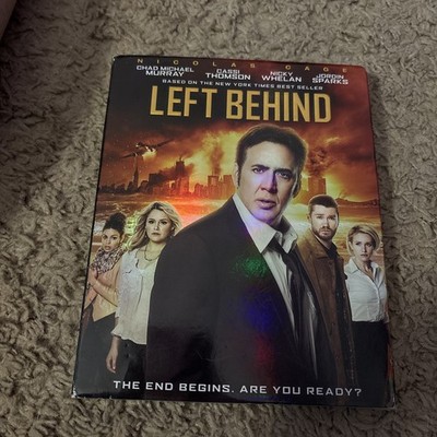 Left Behind ( % Brand New   Sealed Blu Ray w/ slipcover) Nicolas Cage 