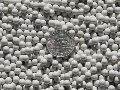 2 Lb. 4 mm Polishing Sphere Ceramic Porcelain Tumbling Media Non-Abrasive