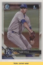 2018 Bowman Chrome Prospects Refractor 451/499 Evan Steele #BCP245 READ fm0