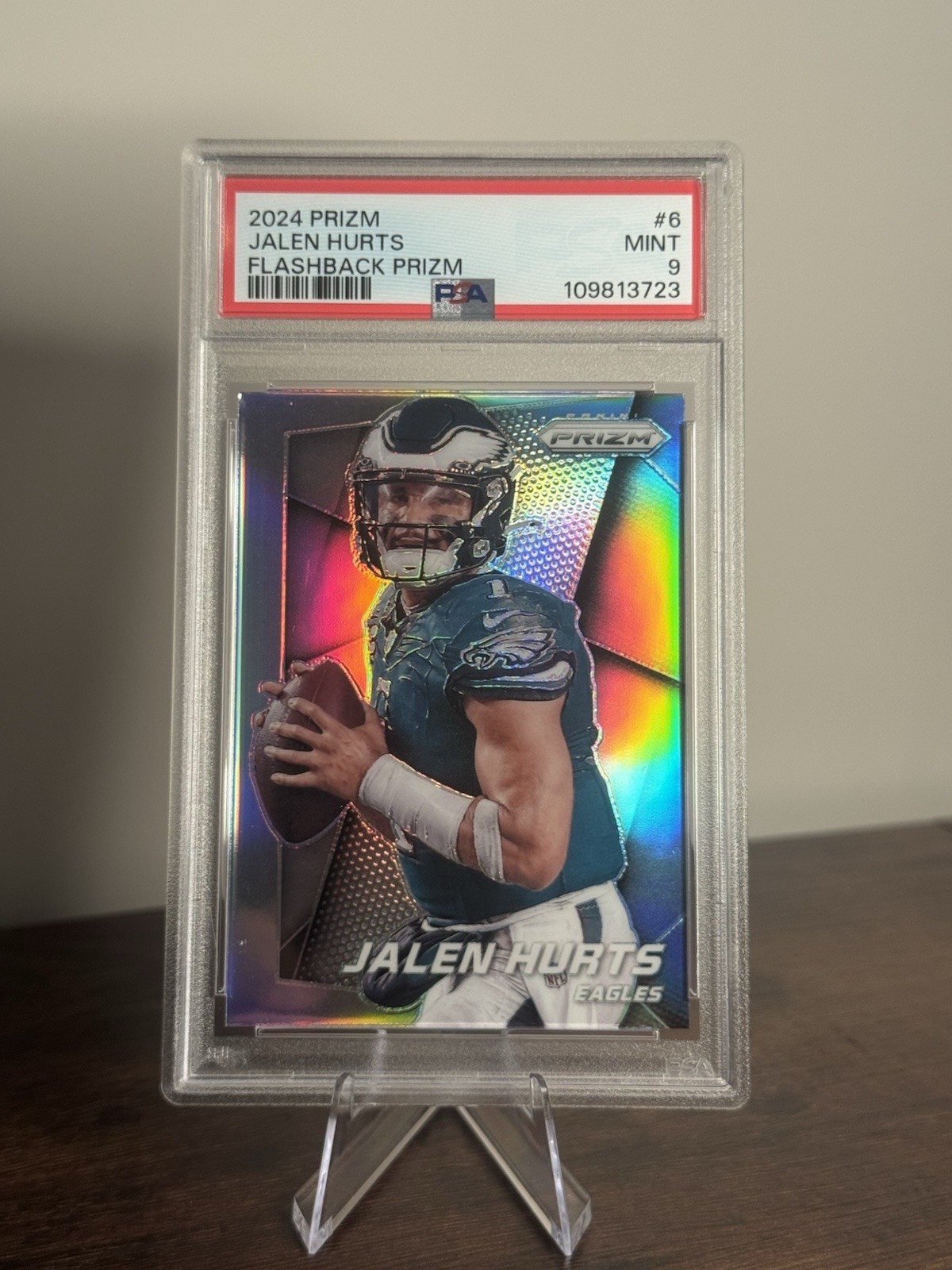 2024 Panini Prizm - Prizm Flashback Jalen Hurts #6 Silver Prizm