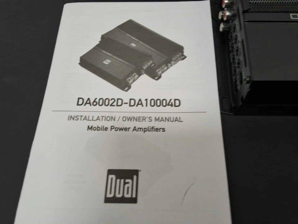 DUAL DA10004D (1000 WATTS PEAK POWER) Digital 4 Channel Mosfet Amplifier - Image 2 of 4