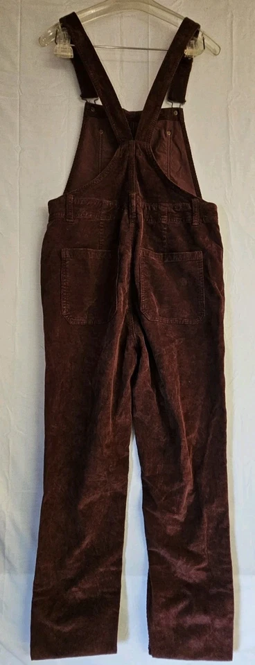 Mono We the Free People para mujer talla 28 marrón pana jersey babero elástico Foto 3 de 4