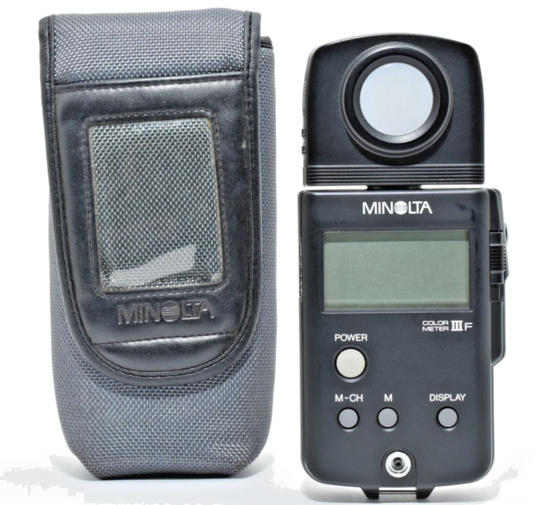 Minolta Color Meter Digital Photography Light Meters for sale | eBay