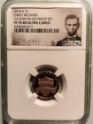2016 S Lincoln Shield Cent NGC PF 70 Ultra Cameo  Red Early Releases — photo 1