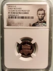2016-S Lincoln Shield Cent Proof — photo from another recent sale