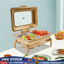 9 L Chafing Dish Buffet Set for Catering Parties Buffets Stove Heat Preservation