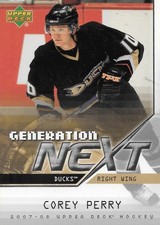 2007-08 Upper Deck Generation Next #GN3 Corey Perry Anaheim Ducks