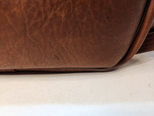 Vintage Retro Kodak Brown Crossbody Faux Leather Camera Bag Purse Fur Lined USA - Picture 11 of 18
