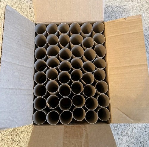 96 Empty Toilet Paper Rolls Cardboard Tubes Arts & Crafts School Project Clean!