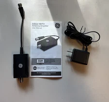 GE Indoor TV Antenna Amplifier, Antenna Signal Booster, HD TV Digital