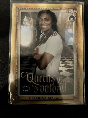 2022-23 Topps Chrome Queens of Football Catarina Macario #Q-13 RC Rookie