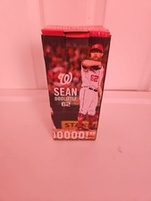 Sean Doolittle 62 Bobblehead 2018 Washington Nationals Nib.