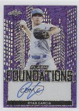 2019 Leaf Flash Foundations Purple 20/25 Ryan Garcia #FF2-RG2 Auto 2a9