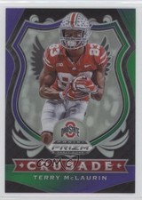 2020 Panini Prizm Draft Picks Crusade Purple & Green /199 Terry McLaurin #95 0w8