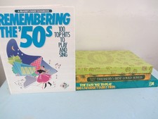 Lot of 4 Vintage Reader's Digest Songbooks Spiral Bound Piano Sheet Music Books