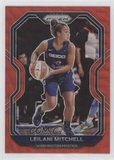 2021 Panini Prizm WNBA Ruby Wave Prizm Leilani Mitchell #3 6wi