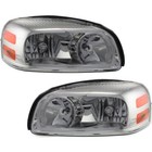 Headlight Set For 2005-2009 Chevrolet Uplander Left & Right Side w/ bulb (For: Pontiac Montana)