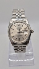 Rolex 1603 Datejust Steel 36mm Silver Dial Watch
