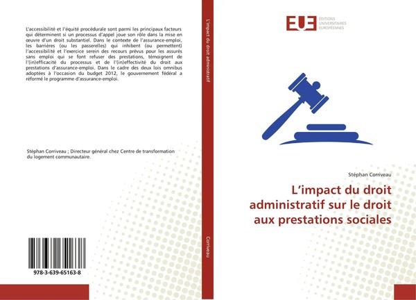 StéPhan Corriveau | L'impact Du Droit Administratif Sur Le Droit Aux...-image