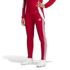 Adidas Women's Tiro 24 Training Pants, Team Power Small, Red/White