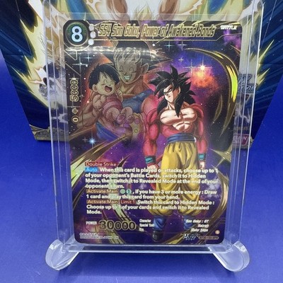 DBS Three Glorious Fighters SS4 Son Goku, Power Of Awakened Bonds BT30-133 SPR