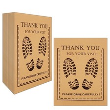 Paper Floor Mats for Cars 60Pcs Vehicles Disposable Floor Pads Waterproof Car...