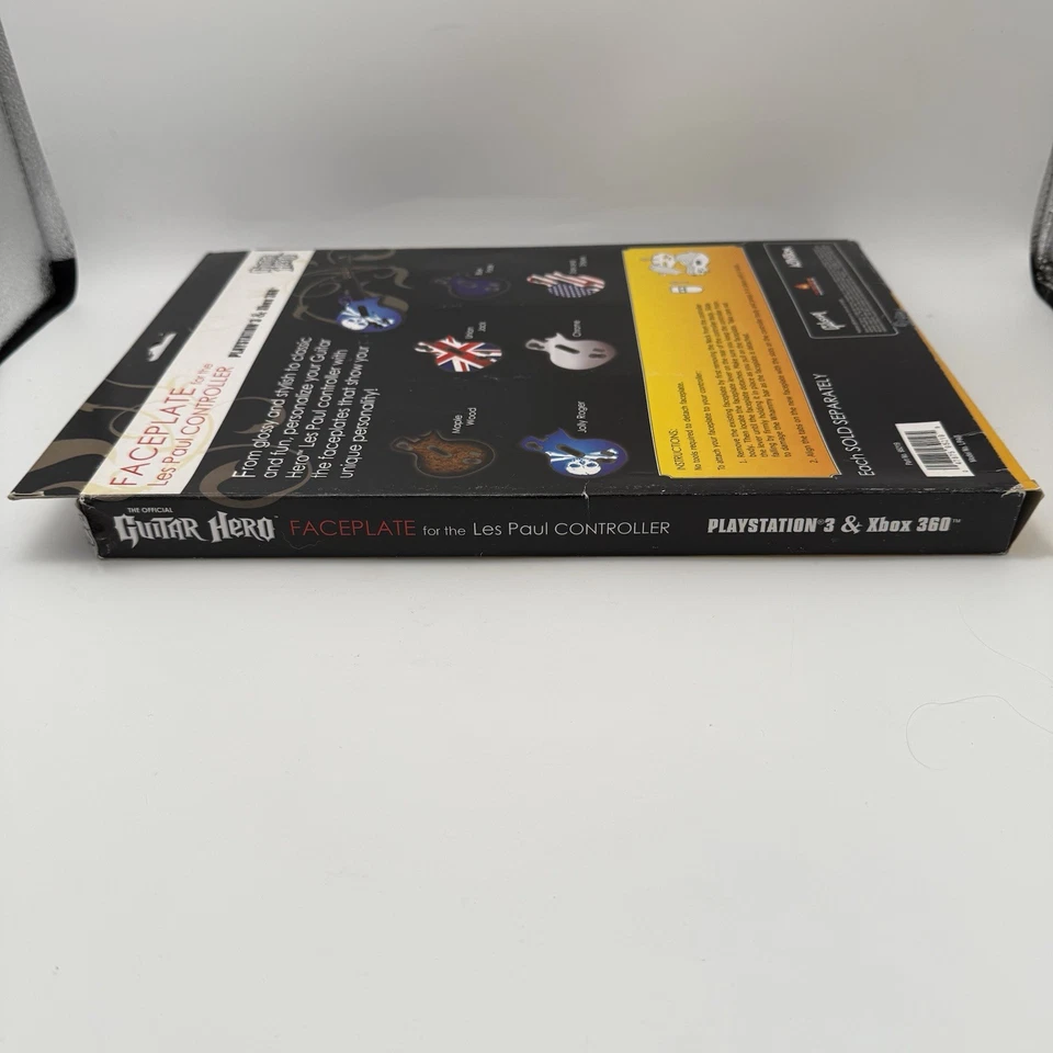 Placa frontal Guitar Hero CROMADA NUEVA EN CAJA Les Paul PS3 y Xbox 360 Foto 2 de 3