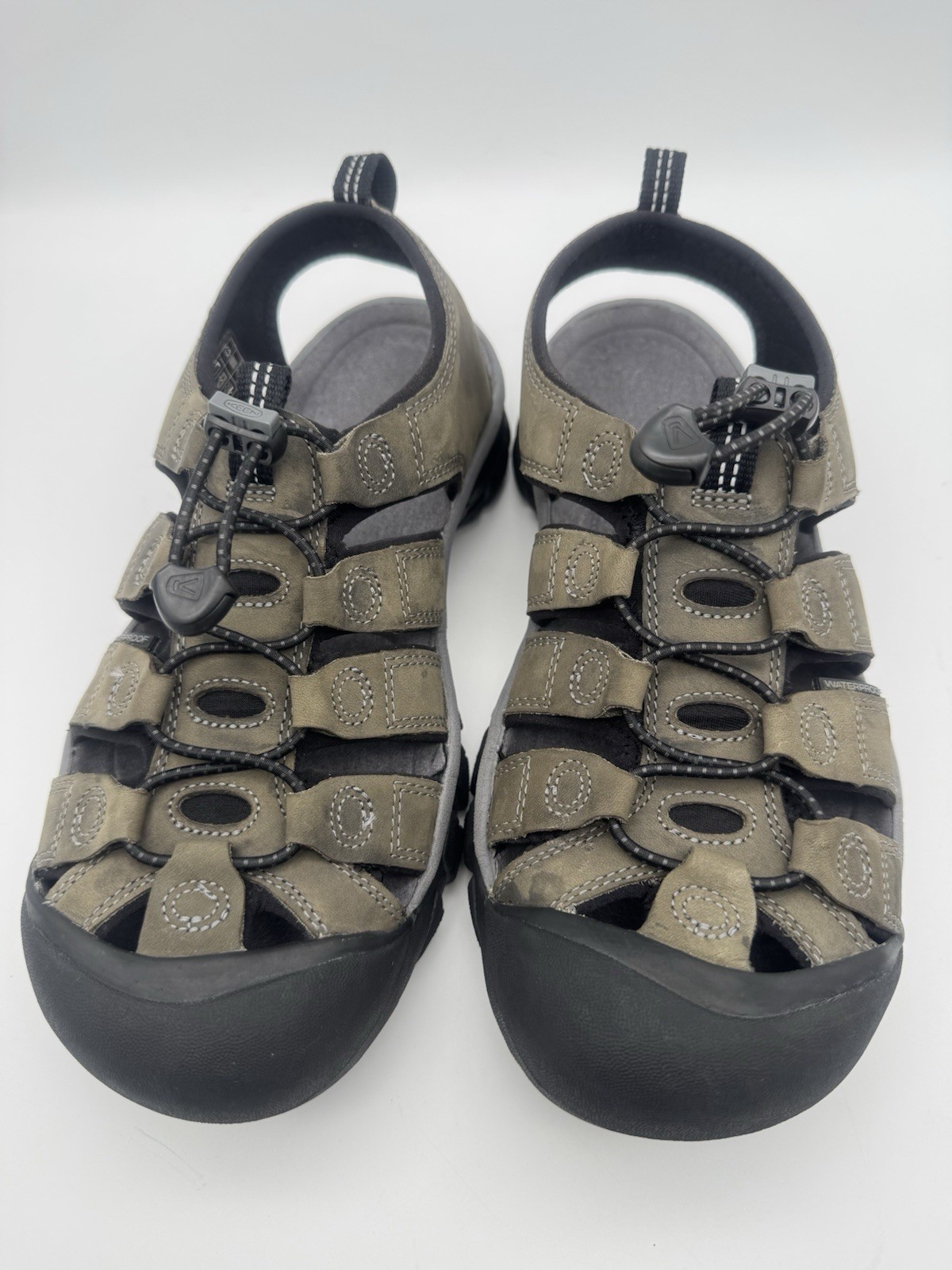 Sandali Newport da uomo KEEN pelle marrone bisonte taglia 8 5 US