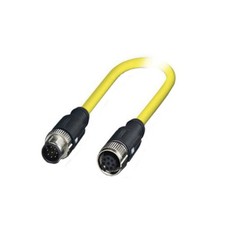 Cable Phoenix Contact 1417905 M12 5 poses macho a hembra Ext 20m 65,6' PVC amarillo