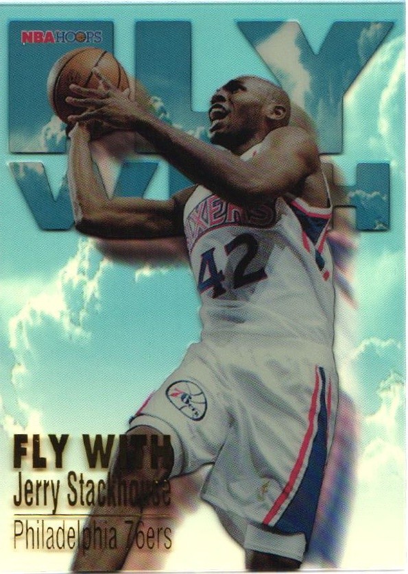 1996-97 Hoops #9 Jerry Stackhouse Fly With