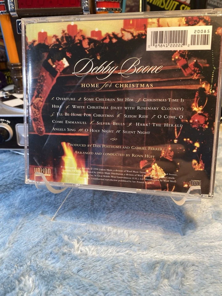 DEBBIE BOONE - Home For Christmas (CD) ©1989 Unison Music, a div. of Word.- NIP Foto 2 de 4