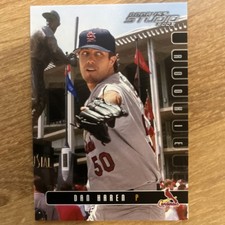 2003 Donruss Studio - Rookie Dan Haren #208 /1500 - Cardinals
