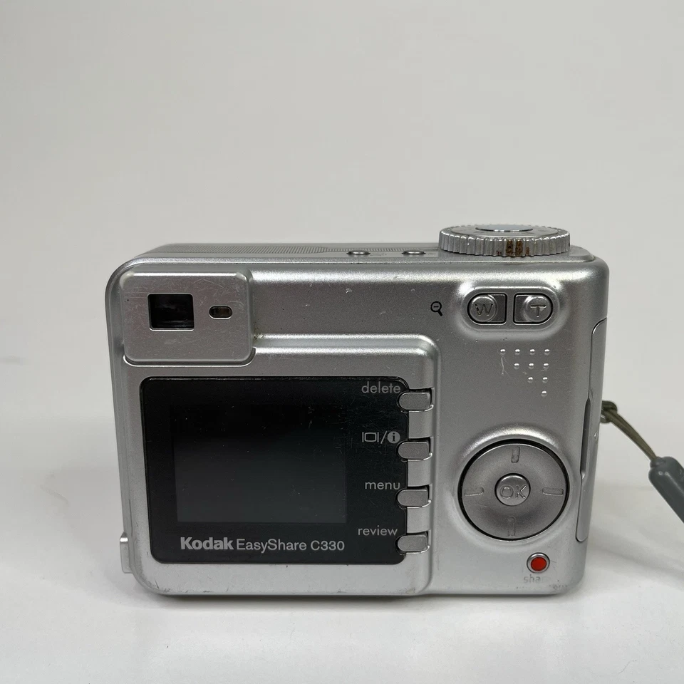 Kodak Digital Camera EasyShare C330 4.0MP Digicam Silver - Tested and Working! - Image 3 of 4