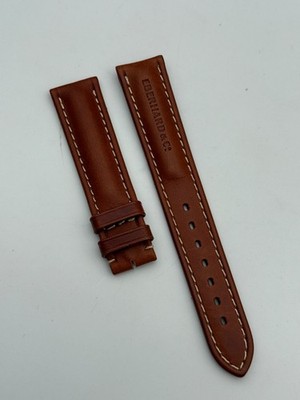 Eberhard 18mm c881a Uhrenarmband Strap Leder Neu