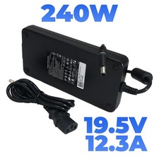 Genuine Flextronics 240W AC Adapter Dell Precision 15 7000 7520 7530 7510 Laptop
