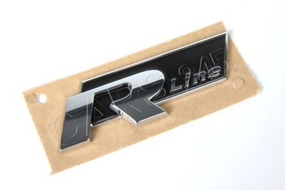 Original VW CC Passat Touareg Beetle Golf 2009- R Line Zeichen Emblem