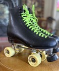 Riedell 220 Roller Skates Sure Grip Century Leather Men’s 9’s  — photo 1