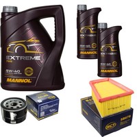 SCT Inspektionspaket 7L Mannol 5W-40 FüR Dacia Duster Logan MCV 1.6 16V Renault