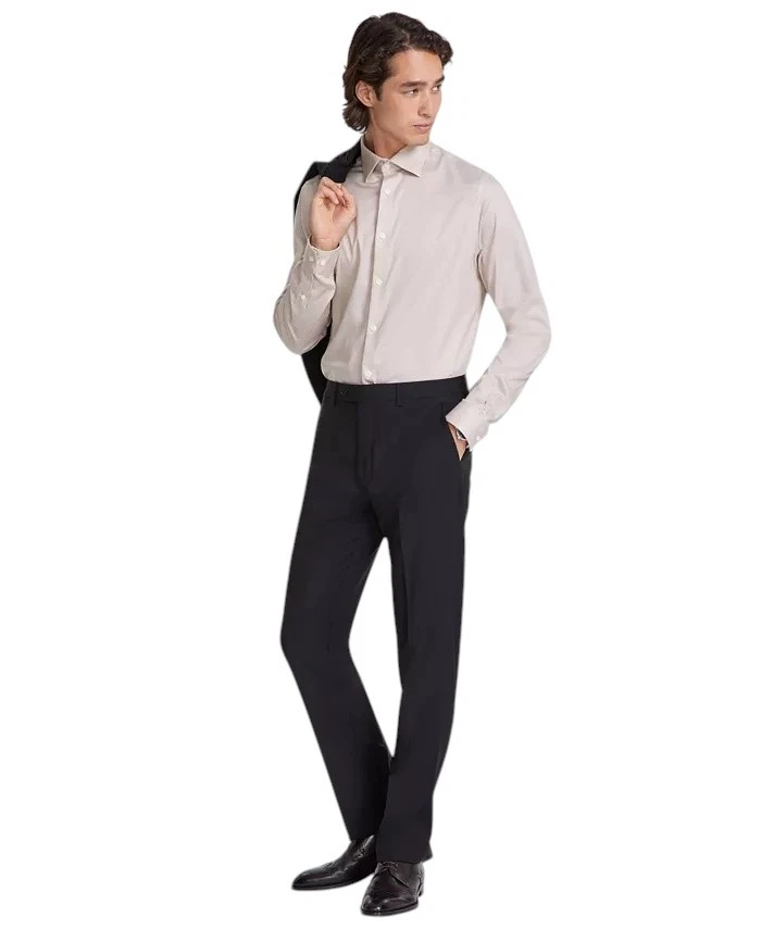 Calvin Klein Mens Slim fit Dress Pants 34 / 32 Black Solid
Opens in a new window or tab