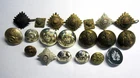 Job Lot of WW2 MILITARY UNIFORM BUTTONS & PIPS x20