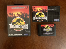 SEGA Mega Drive | Jurassic Park | Complete With Manual | UK Version