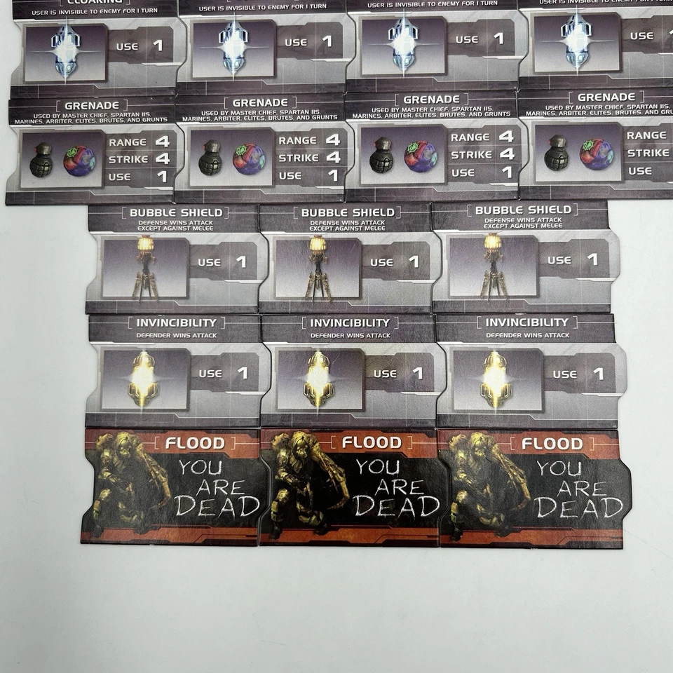 2008 Halo Interactive Strategy Game Replacement Parts 25 Halo Card Lot RPG - Image 4 of 4