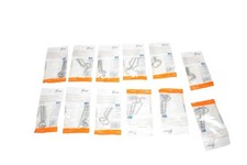 Kenney Simple Curtain Rod Supports Lot of 12 Sets Made in USA 87-KNB07011