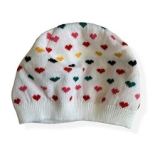 NEW Janie and Jack Heart Beret 0-6 Months