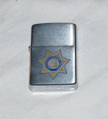 Vintage ZIPPO California Highway Patrol Lighter⭐ | eBay